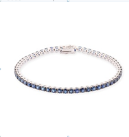 Bracelet in Or blanc Zaffiro EST 10510,00